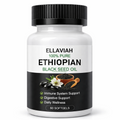 Ethiopian Black Seed Oil Softgels, 800 mg Per Serving, 60 Count