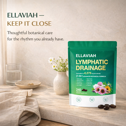 Lymphatic Drainage Softgels, 240 Softgels, 80 Servings
