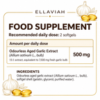 Odorless Aged Garlic Extract 500 mg Softgels, 300 Count